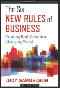 THE SIX NEW RULES OF BUSINESS