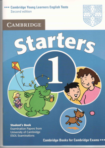 Cambridge Young Learners English Tests. Starter…