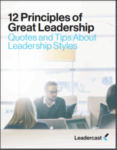 12 principles of great leadership
