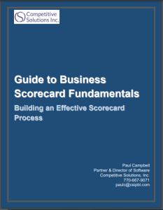 Guide to Business Scorecard FundamGuide to Business Scorecard Fundamentals entals